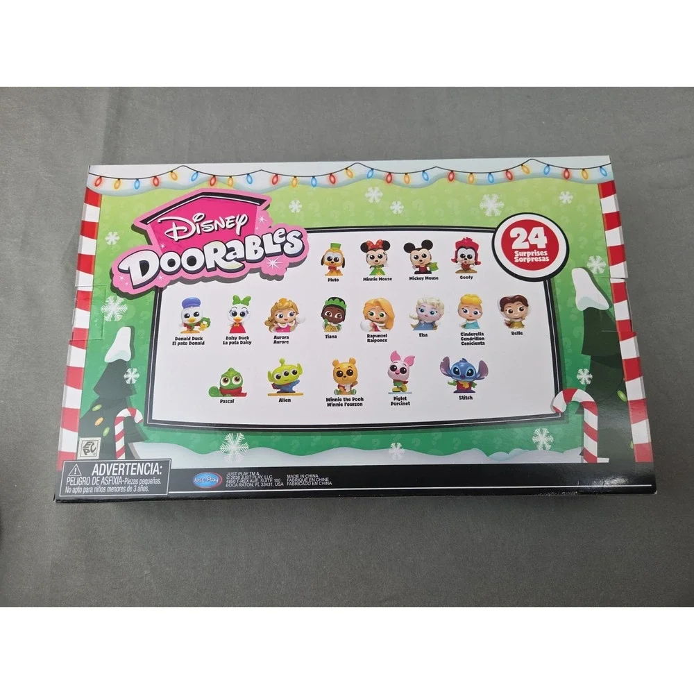 2026 Disney Doorables Advent Calendar 24 Surprises NEW Sealed In Hand